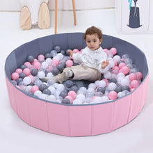 Load image into Gallery viewer, Folding Infant Dry Pool for Children with Ball Pit Portable Baby Playground Ocean Ball Box Playpen Toy Washable Fence
