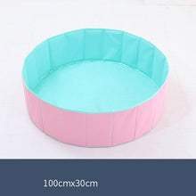 Load image into Gallery viewer, Folding Infant Dry Pool for Children with Ball Pit Portable Baby Playground Ocean Ball Box Playpen Toy Washable Fence
