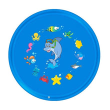 Load image into Gallery viewer, Summer Outdoor Garden Lawn Sea Animal Inflatable Cold Water Spray Kids Sprinkler Interactive Play Game Pad Mat Tub Bath Toys
